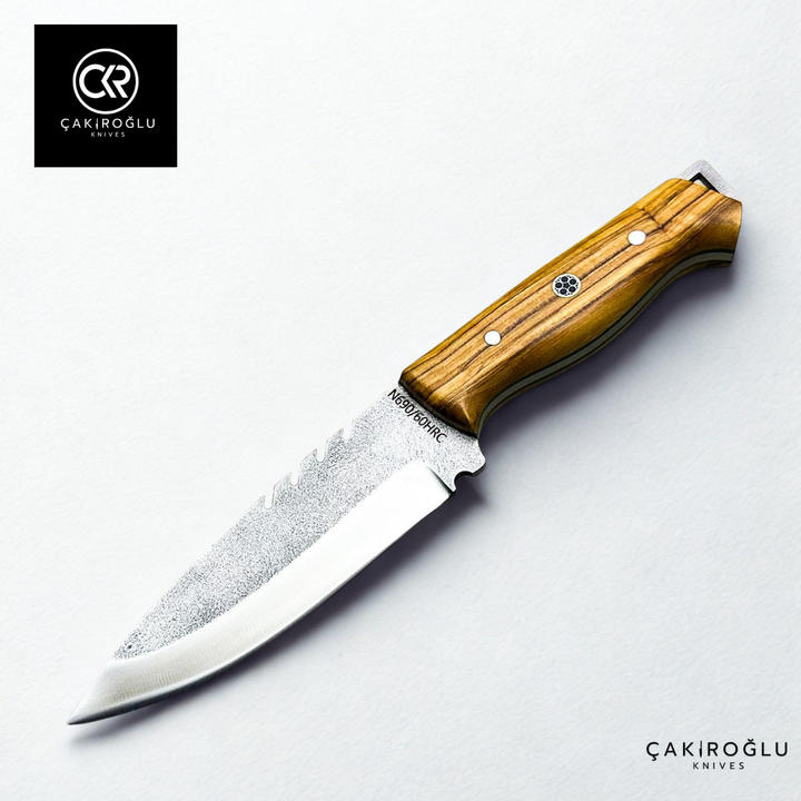 Handcrafted Custom-made Böhler N690 Steel Hunting Knife