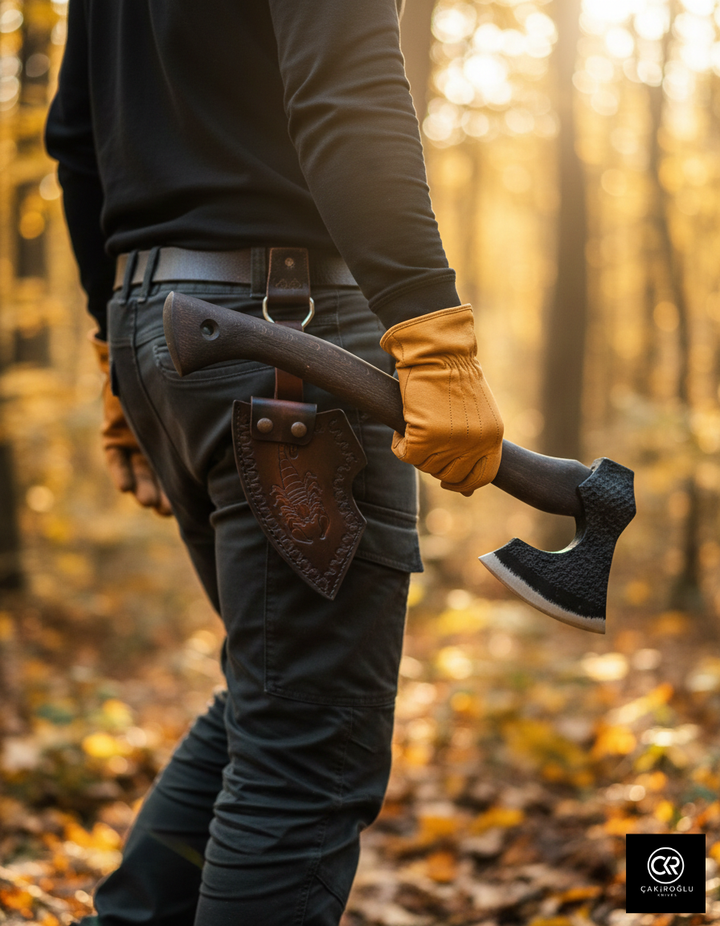 Norden 60 - Handcrafted Custom-made Axe with 60St High Manganese Steel