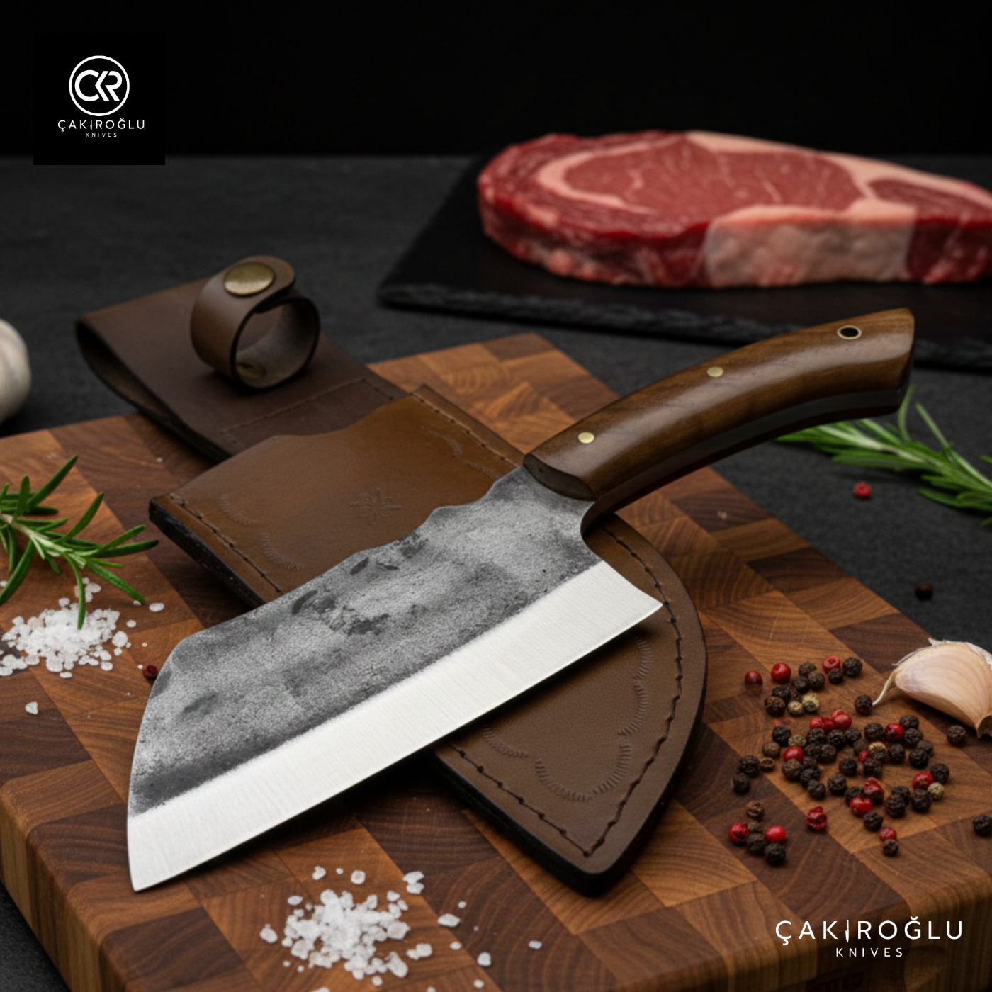 Almazan 556 Handcrafted Camping Chef Knife