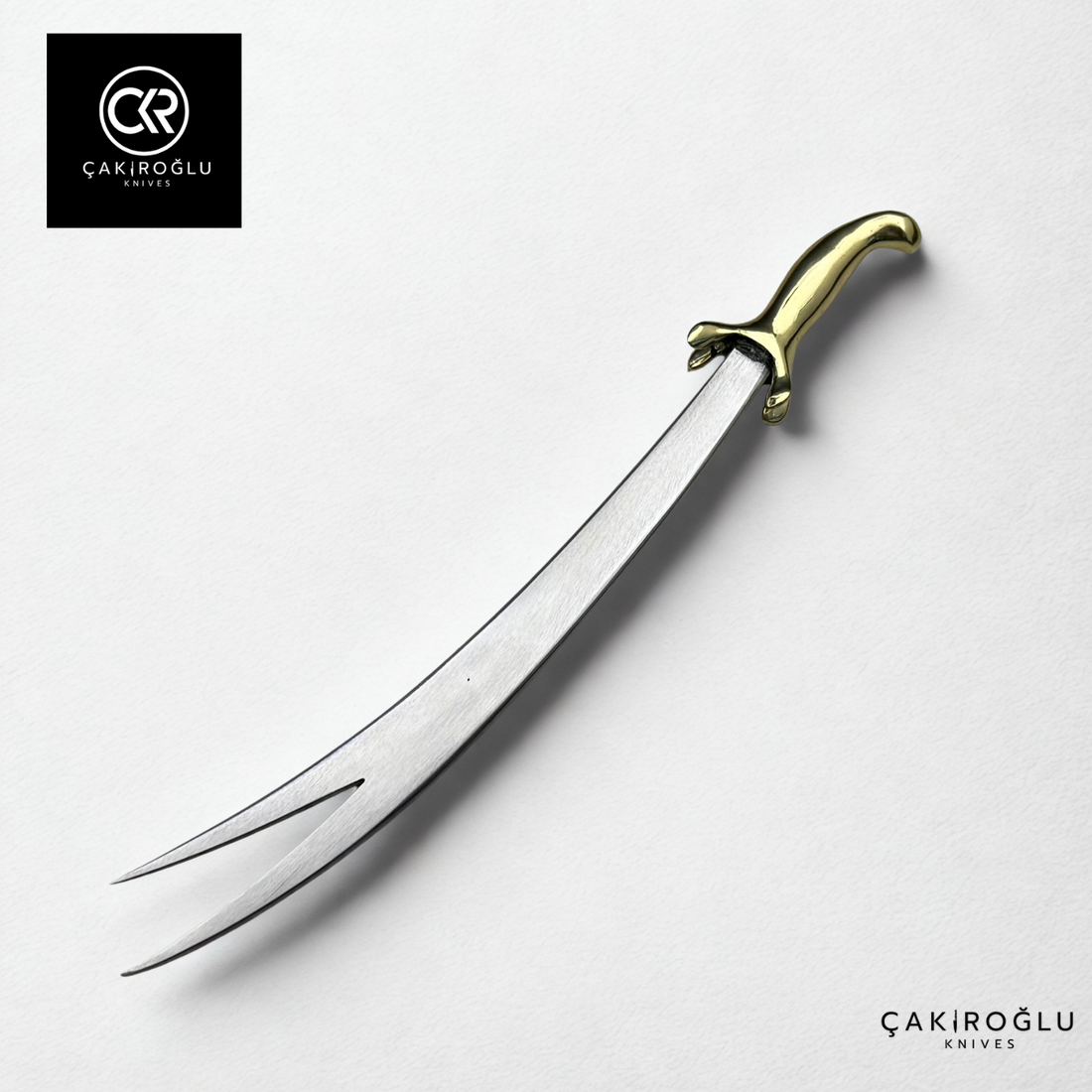 Decorative Sword with Stand – 4116 Stainless Steel & Brass Handle