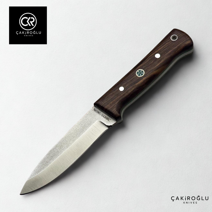 Bushcraft Frontier - Handcrafted Custom-made Böhler N690 Steel Bushcraft Hunt / Camping Knife