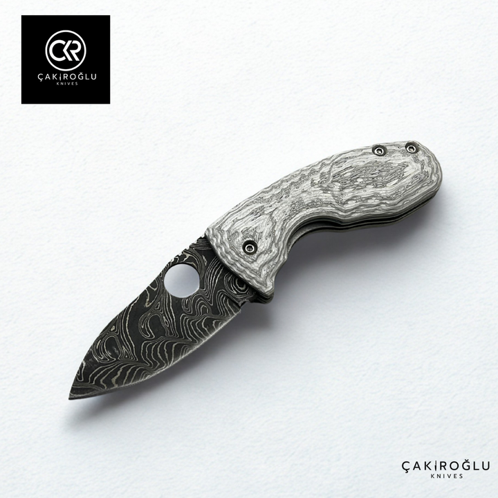 Naim 109 Glacia - Custom Handcrafted Folding Knife & Limited Edition