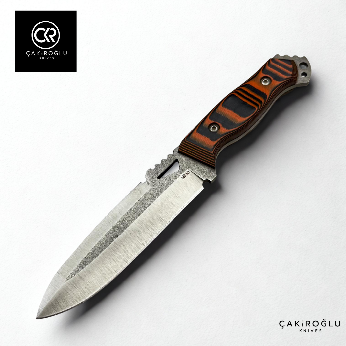 Strike 101 Handcrafted Hunt / Camping Knife - G10 Handle & N690 Steel