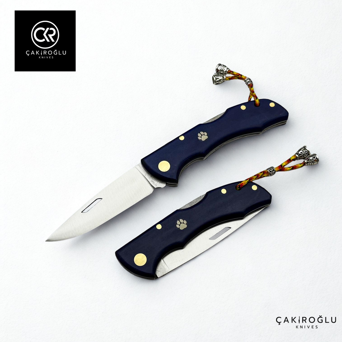 Showy Series Handcrafted Folding Knife - Micarta Handle