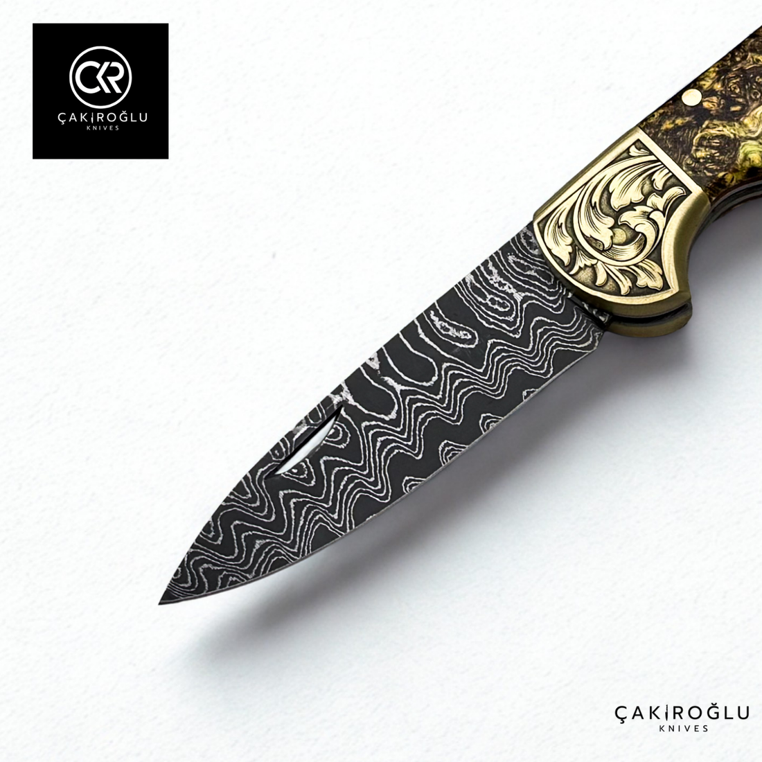 Corvus Series - Custom Handcrafted Folding Knife - Limited Edition