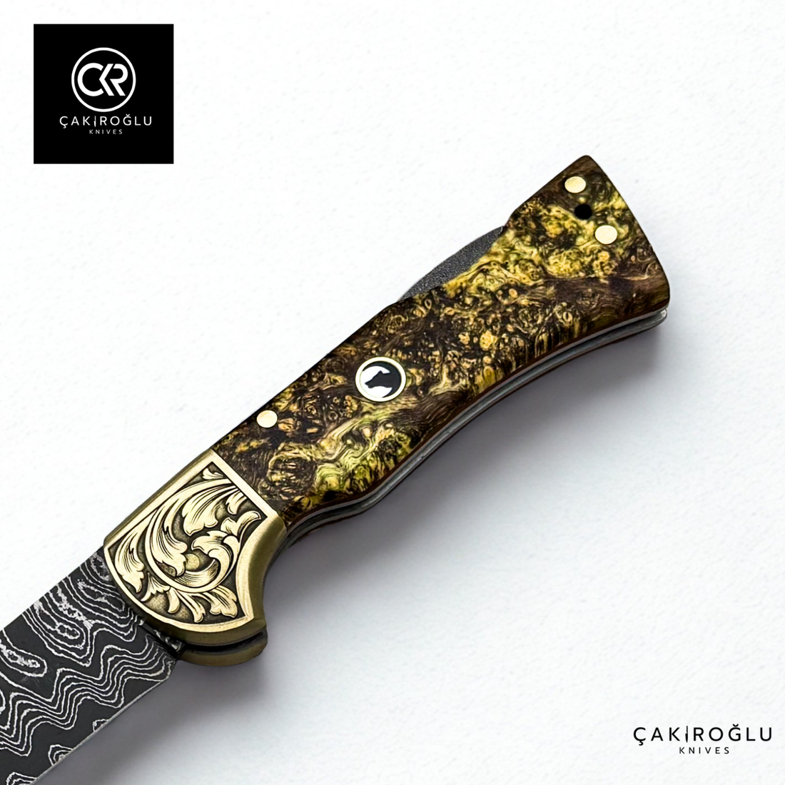 Corvus Series - Custom Handcrafted Folding Knife - Limited Edition