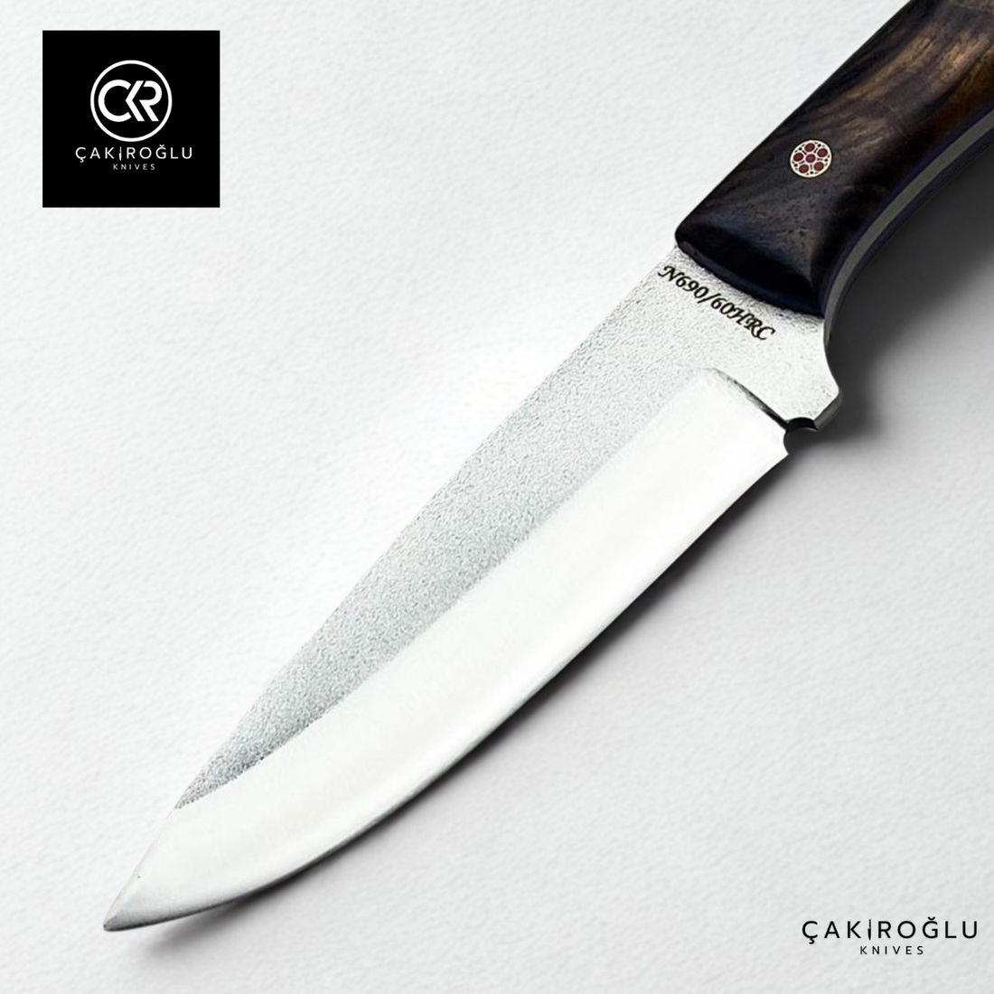 Handcrafted Custom-made Böhler N690 Steel Hunting Knife