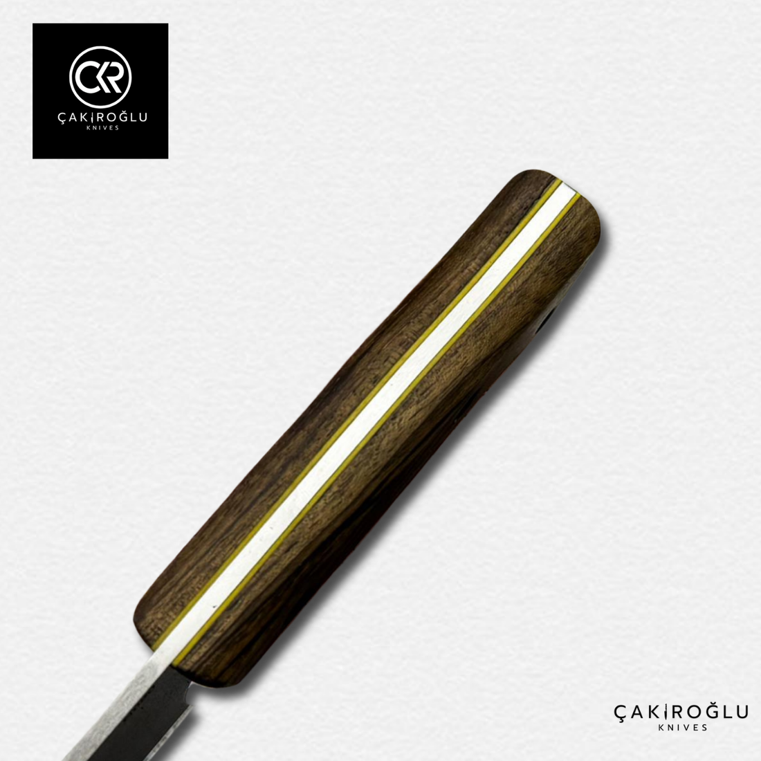 Almazan Pro – Böhler N690 Steel & Root Walnut Handle Handcrafted Camping Chef Knife