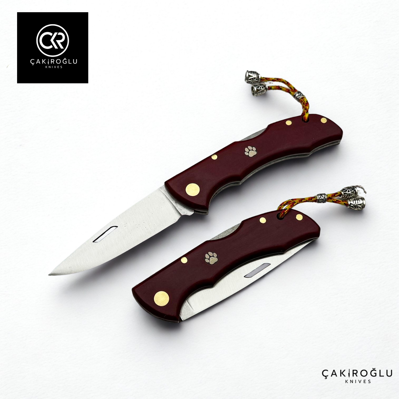 Showy Series Handcrafted Folding Knife - Micarta Handle