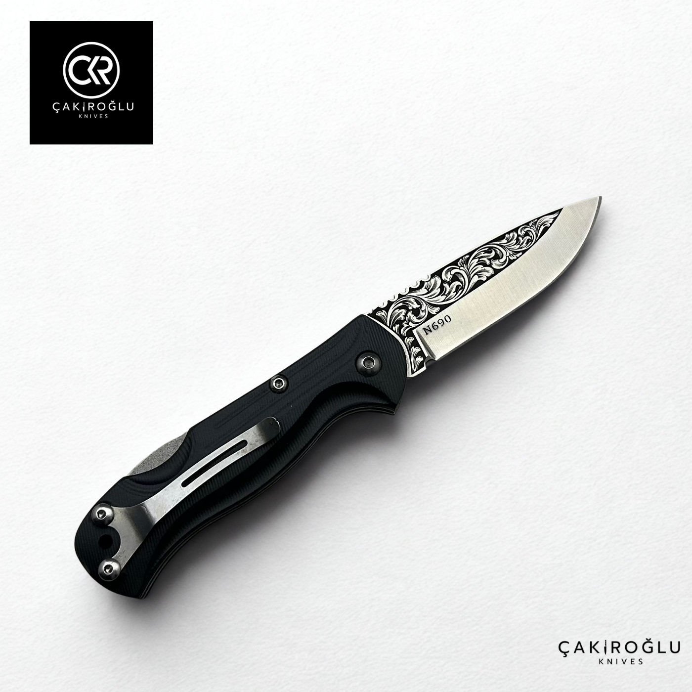 Nivora Lux - Handcrafted Folding Knife