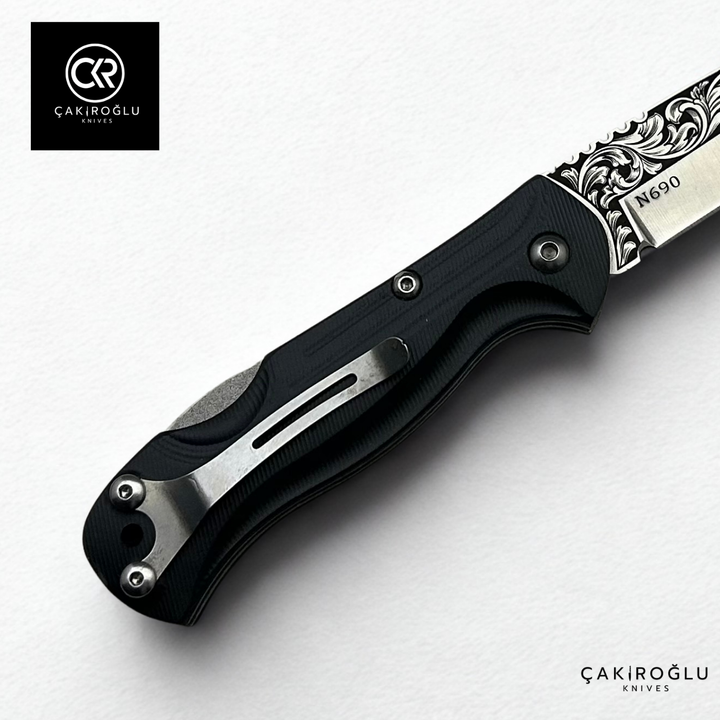 Nivora Lux - Handcrafted Folding Knife