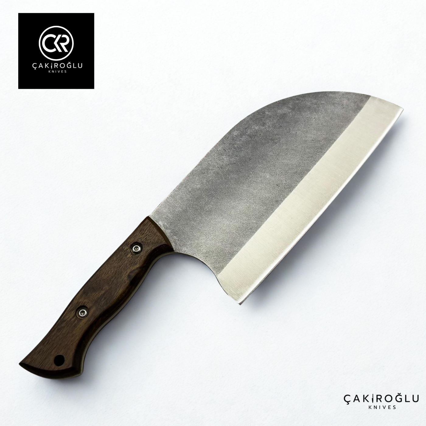 Almazan Pro – Böhler N690 Steel & Root Walnut Handle Handcrafted Camping Chef Knife