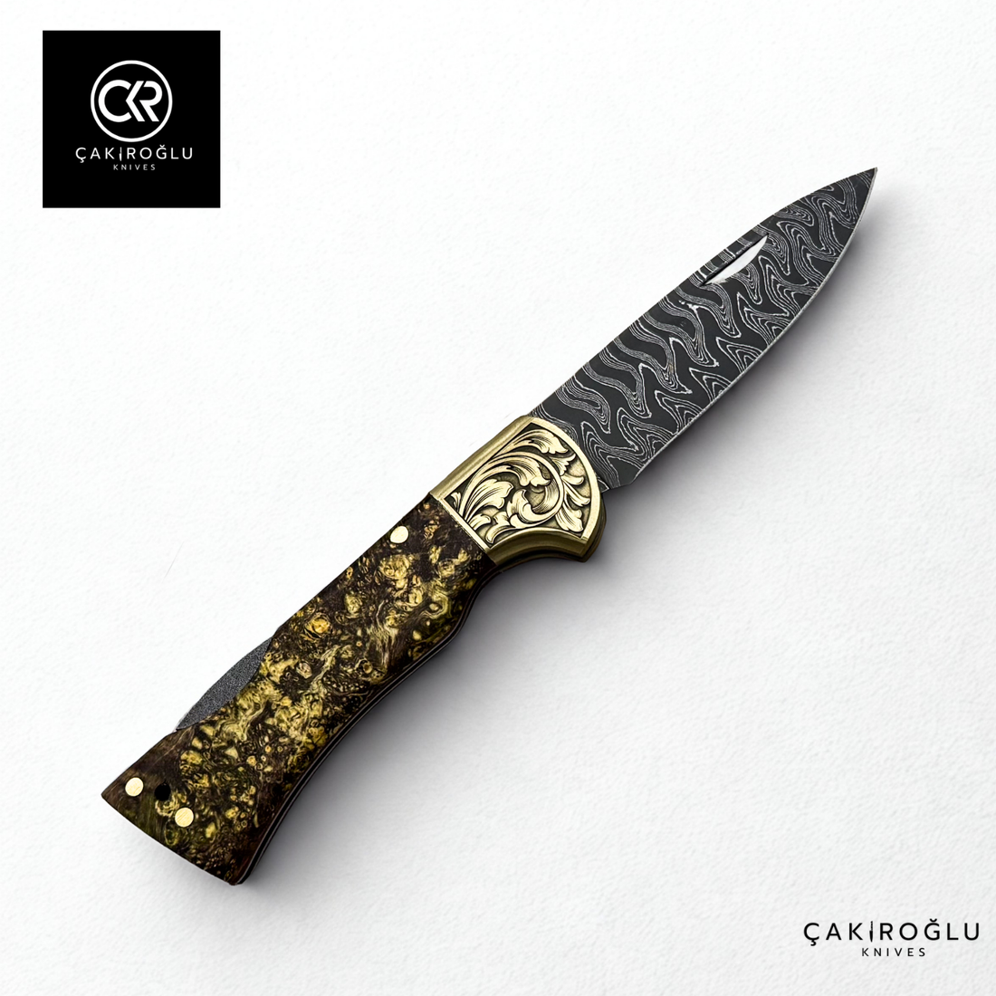 Corvus Series - Custom Handcrafted Folding Knife - Limited Edition