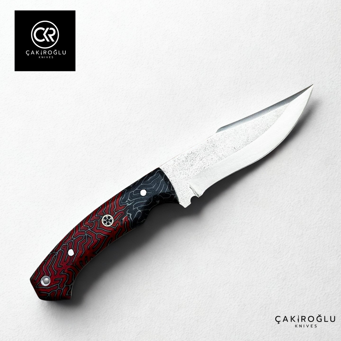 Handcrafted Custom-made Böhler N690 Steel & G-carta Handle Hunting Knife