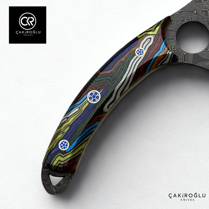 Handcrafted Custom-made Limited Collector's Edition Almazan Camping Knife