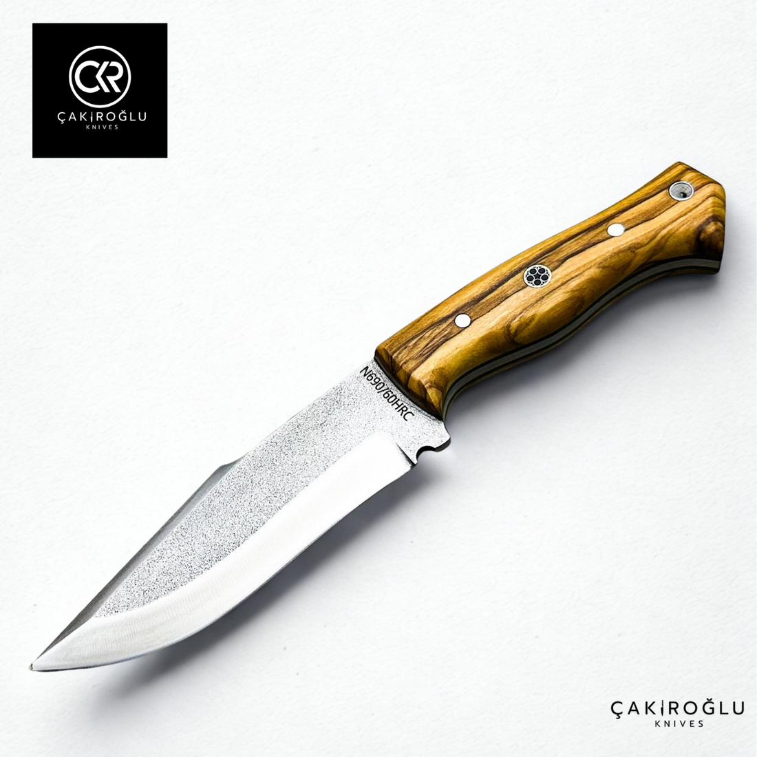 Handcrafted Custom-made Böhler N690 Steel Hunting Knife