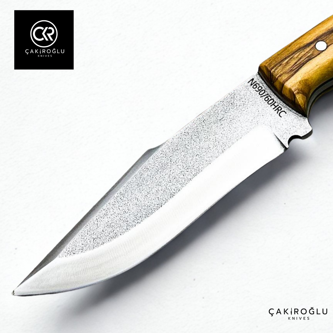 Handcrafted Custom-made Böhler N690 Steel Hunting Knife