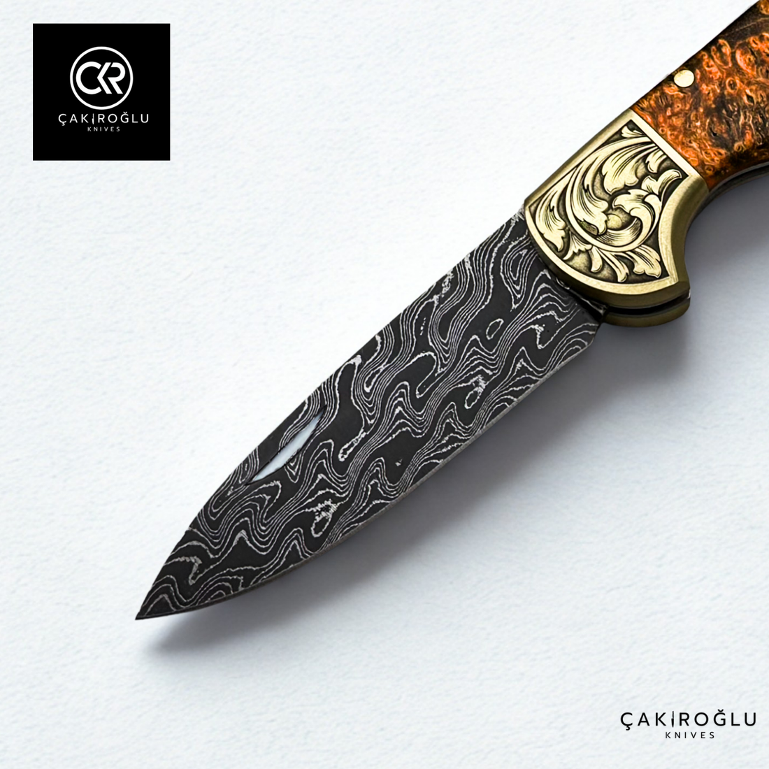 Corvus Series - Custom Handcrafted Folding Knife - Limited Edition