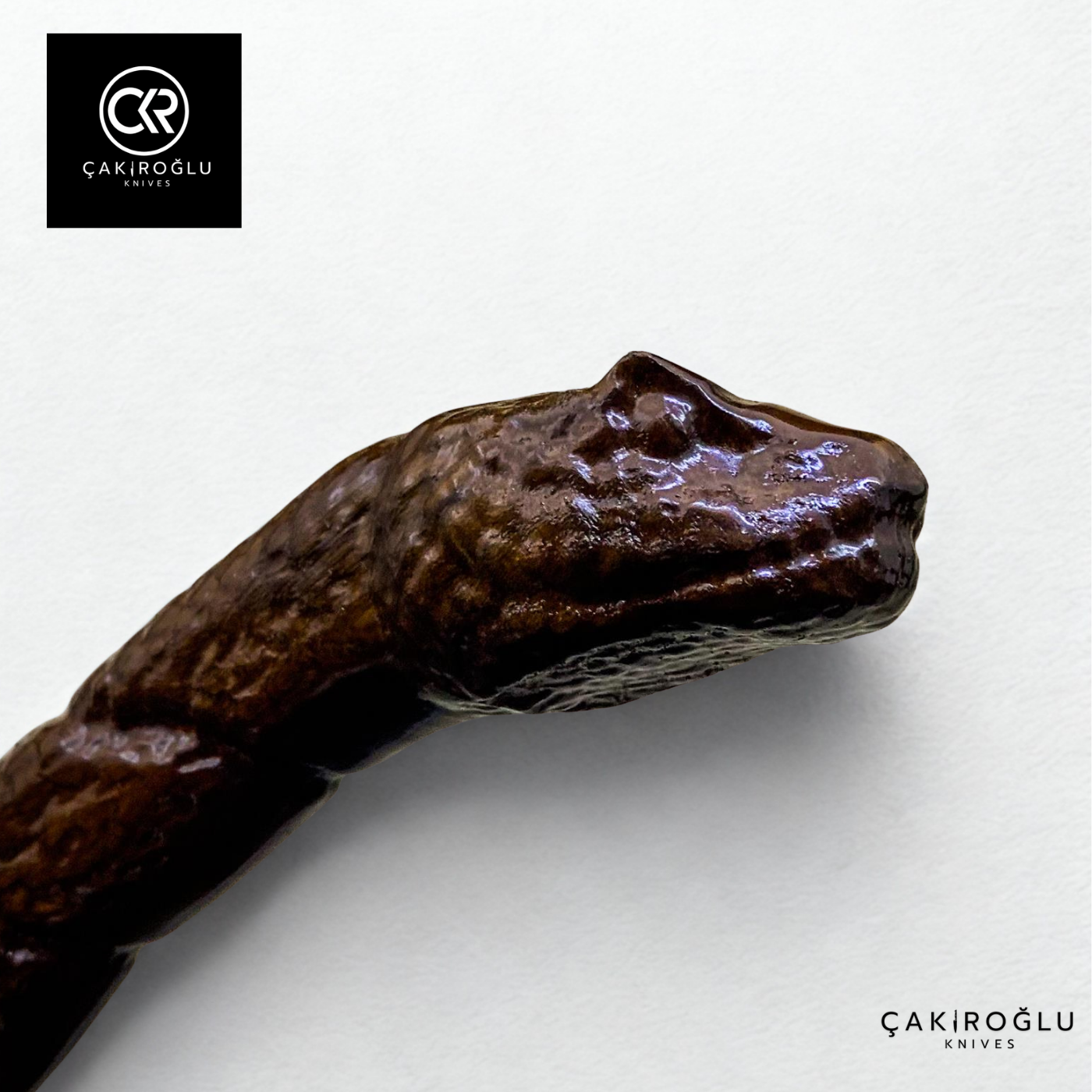 Specially Handworked Snake Head Design Handmade Camping Axe