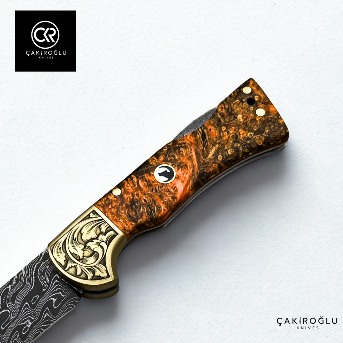 Corvus Series - Custom Handcrafted Folding Knife - Limited Edition