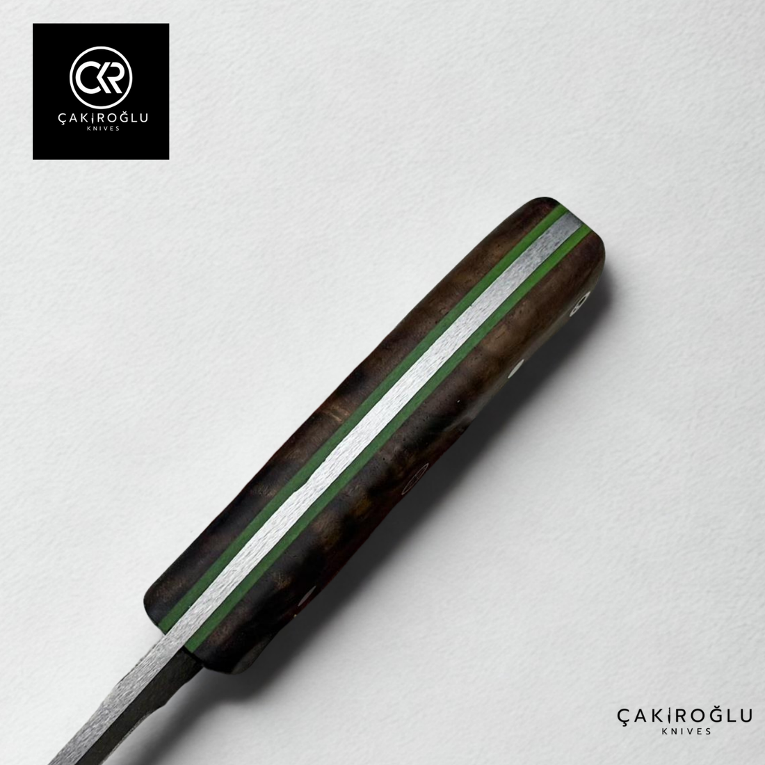 Handcrafted Custom-made Damascus Steel Hunting Knife