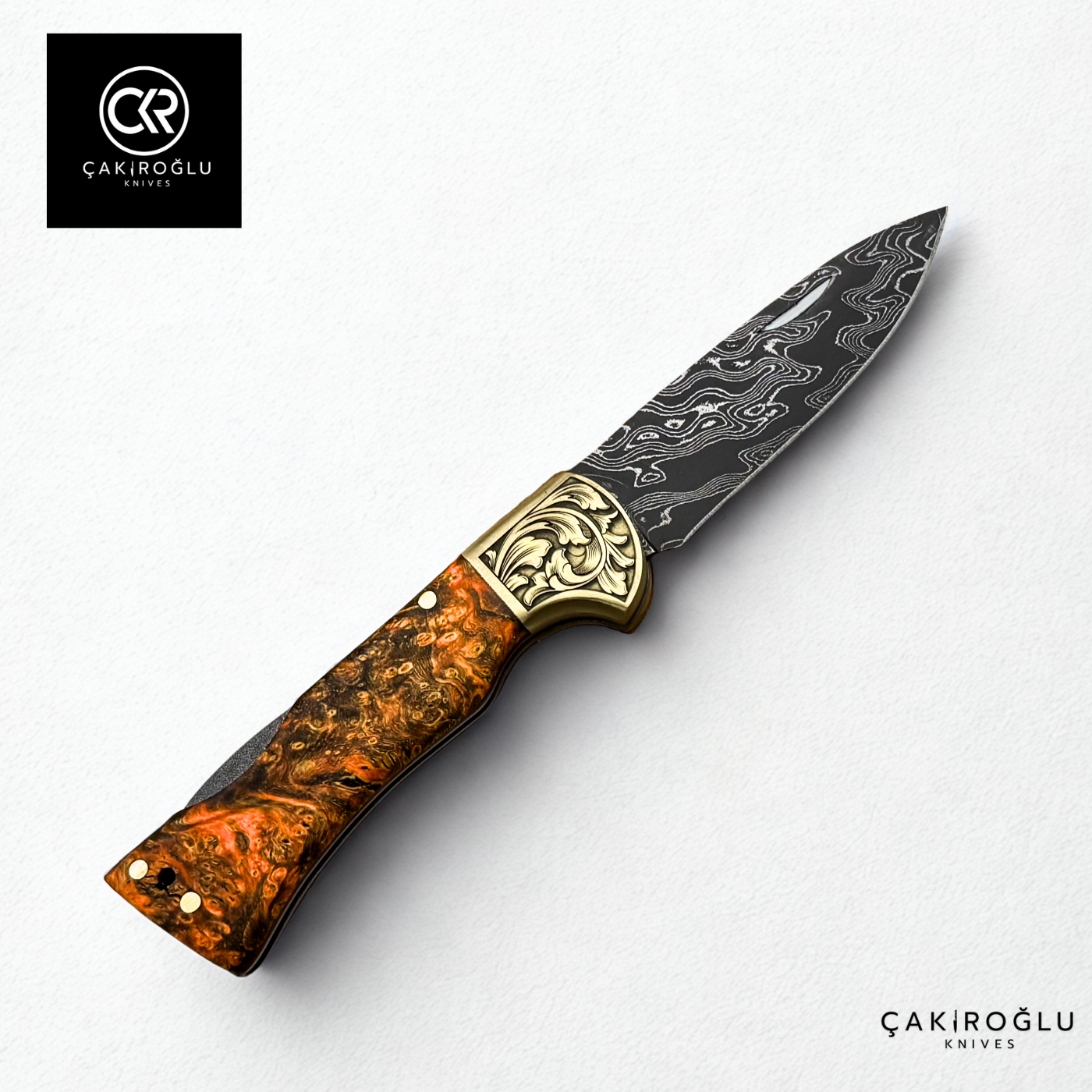 Corvus Series - Custom Handcrafted Folding Knife - Limited Edition