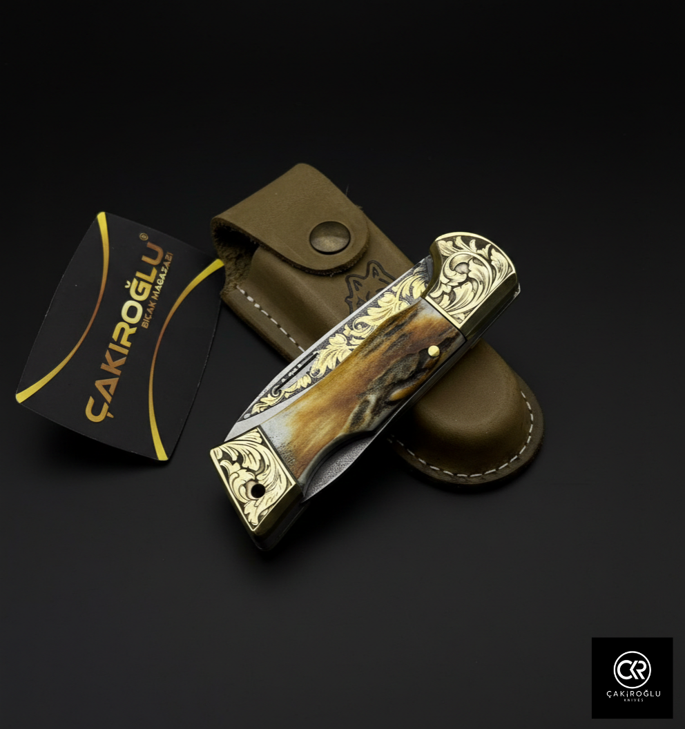 Corvus Series - Custom Handcrafted Folding Knife - Limited Edition