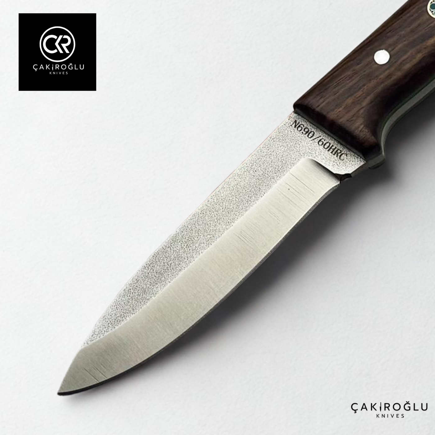 Bushcraft Frontier - Handcrafted Custom-made Böhler N690 Steel Bushcraft Hunt / Camping Knife