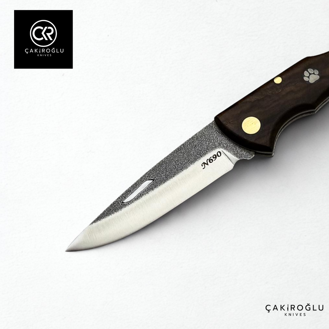 Showy Series Small Size Handcrafted Folding Knife - N690 Böhler Steel