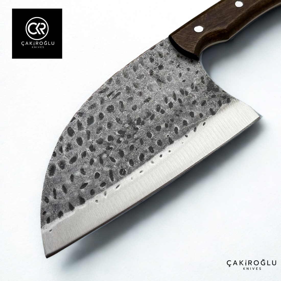 Almazan Handmade Camping Chef Knife - Forged Carbon Steel