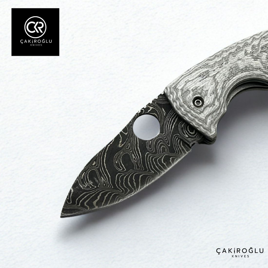 Naim 109 Glacia - Custom Handcrafted Folding Knife & Limited Edition