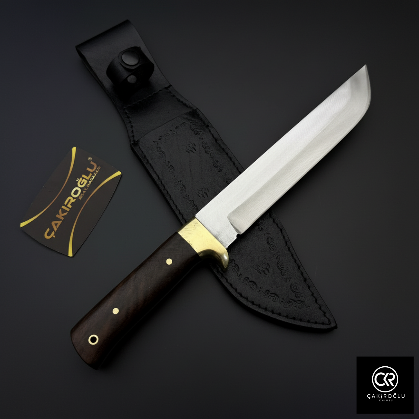 Çakıroğlu Tanto - Completely Original Hand-Forged Custom Hunting Knife