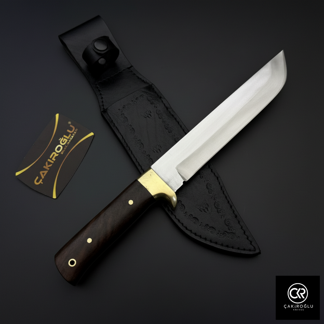 Çakıroğlu Tanto - Completely Original Hand-Forged Custom Hunting Knife