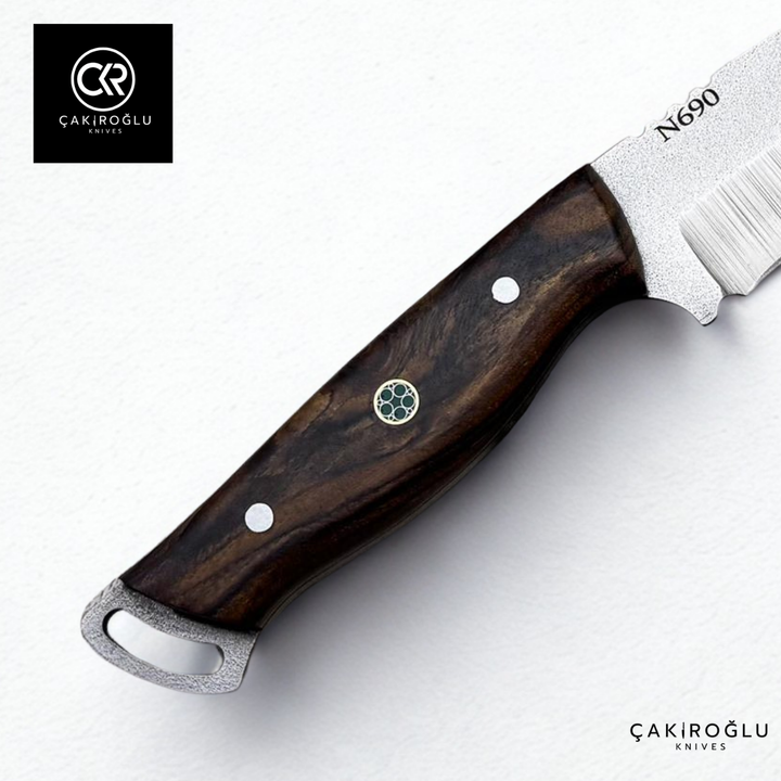 Handcrafted Custom-made Böhler N690 Steel Hunting Knife