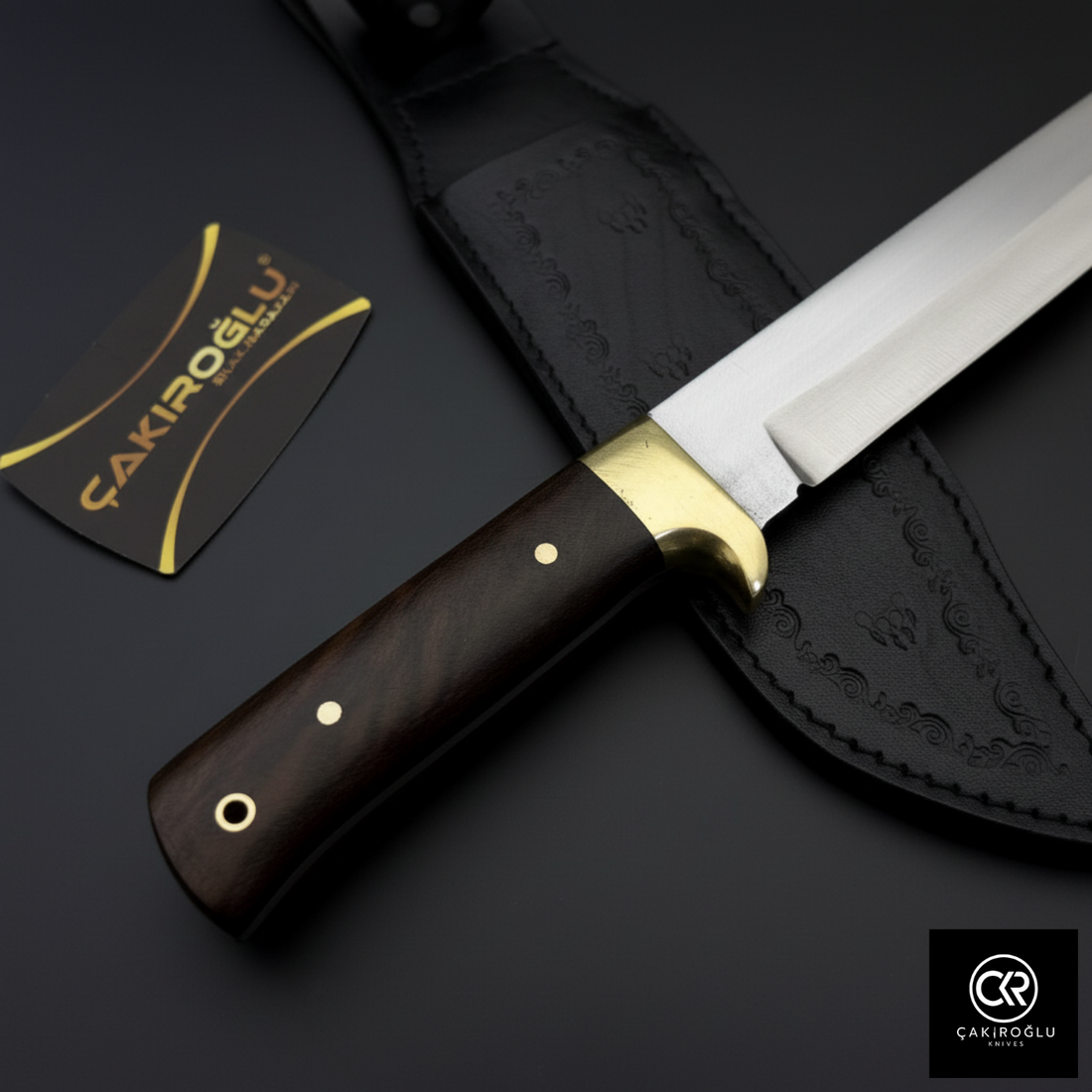 Çakıroğlu Tanto - Completely Original Hand-Forged Custom Hunting Knife