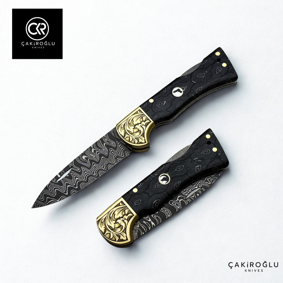 Corvus Series - Custom Handcrafted Folding Knife - Limited Edition