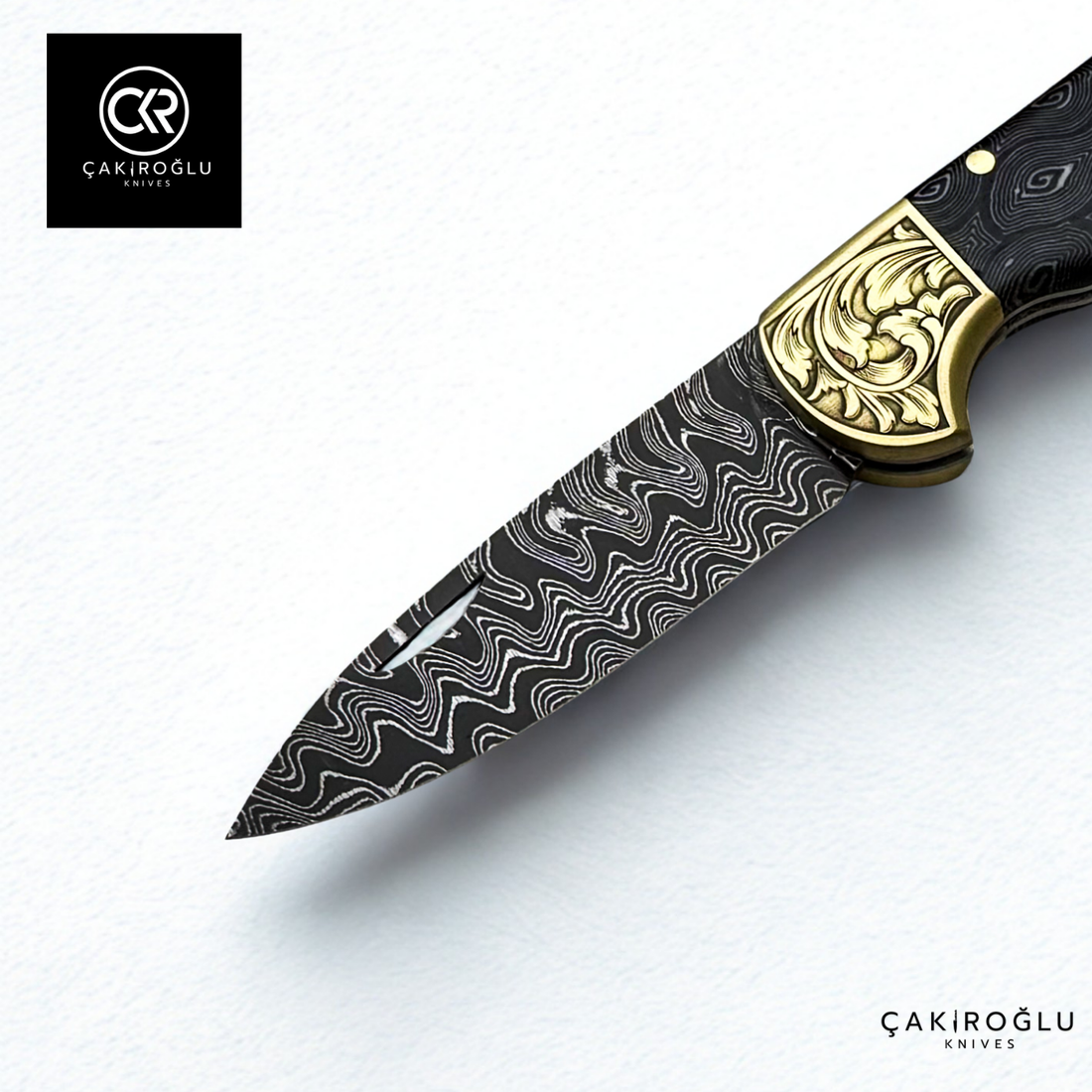 Corvus Series - Custom Handcrafted Folding Knife - Limited Edition