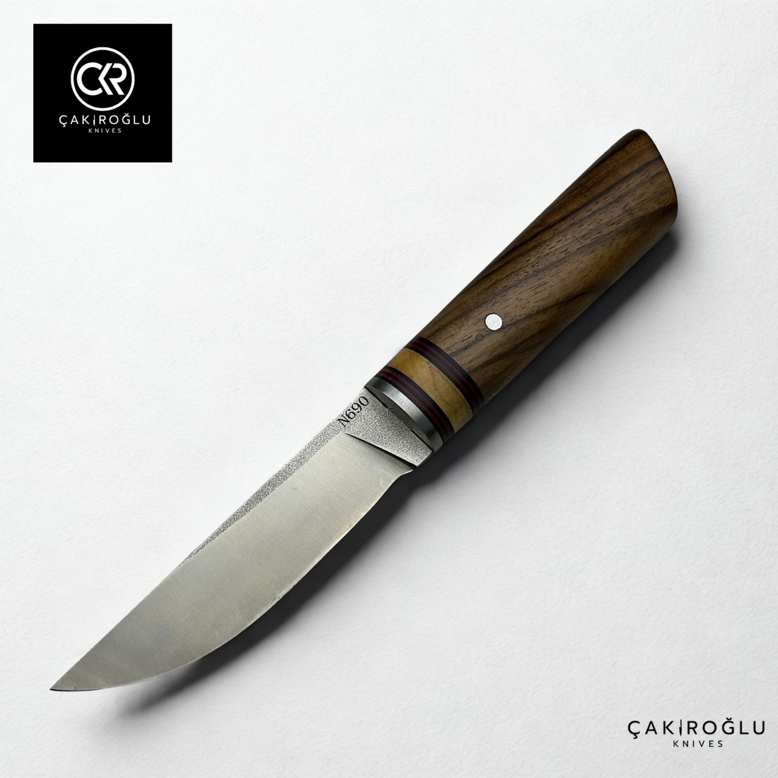 Handcrafted Custom-made Böhler N690 Steel Pukko Model Hunt / Camping Knife