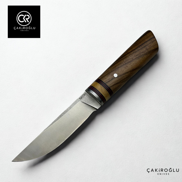 Handcrafted Custom-made Böhler N690 Steel Pukko Model Hunt / Camping Knife