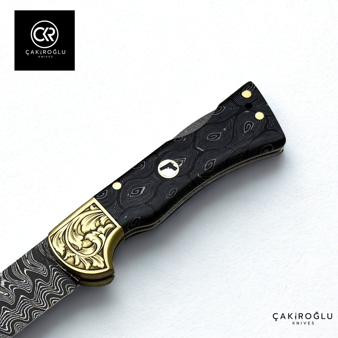 Corvus Series - Custom Handcrafted Folding Knife - Limited Edition
