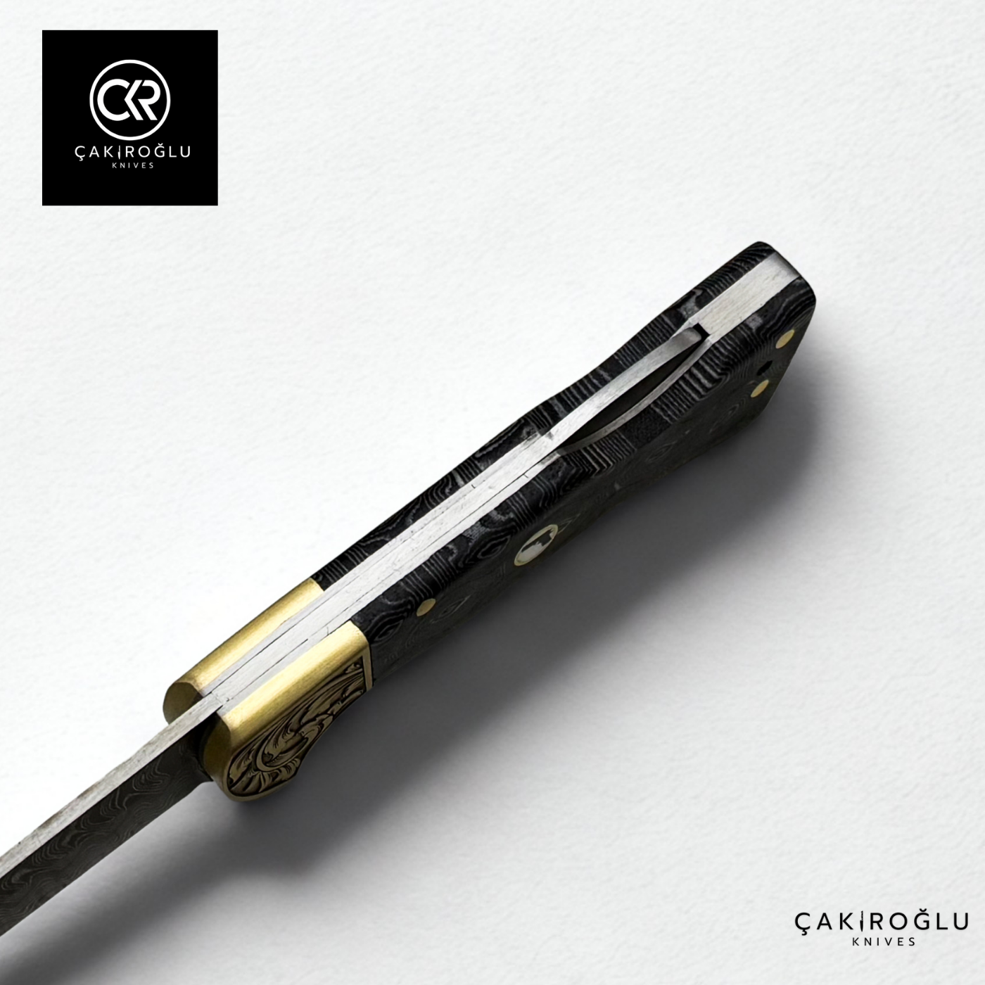 Corvus Series - Custom Handcrafted Folding Knife - Limited Edition