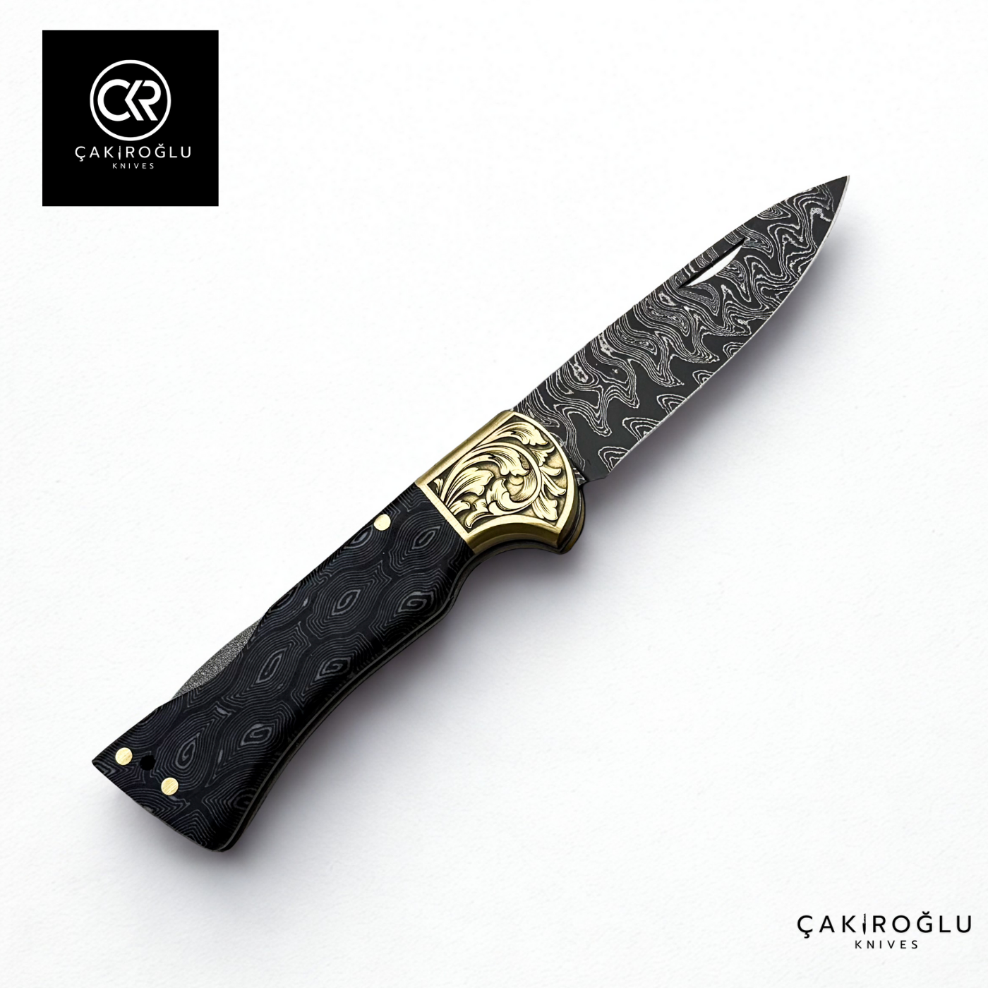 Corvus Series - Custom Handcrafted Folding Knife - Limited Edition