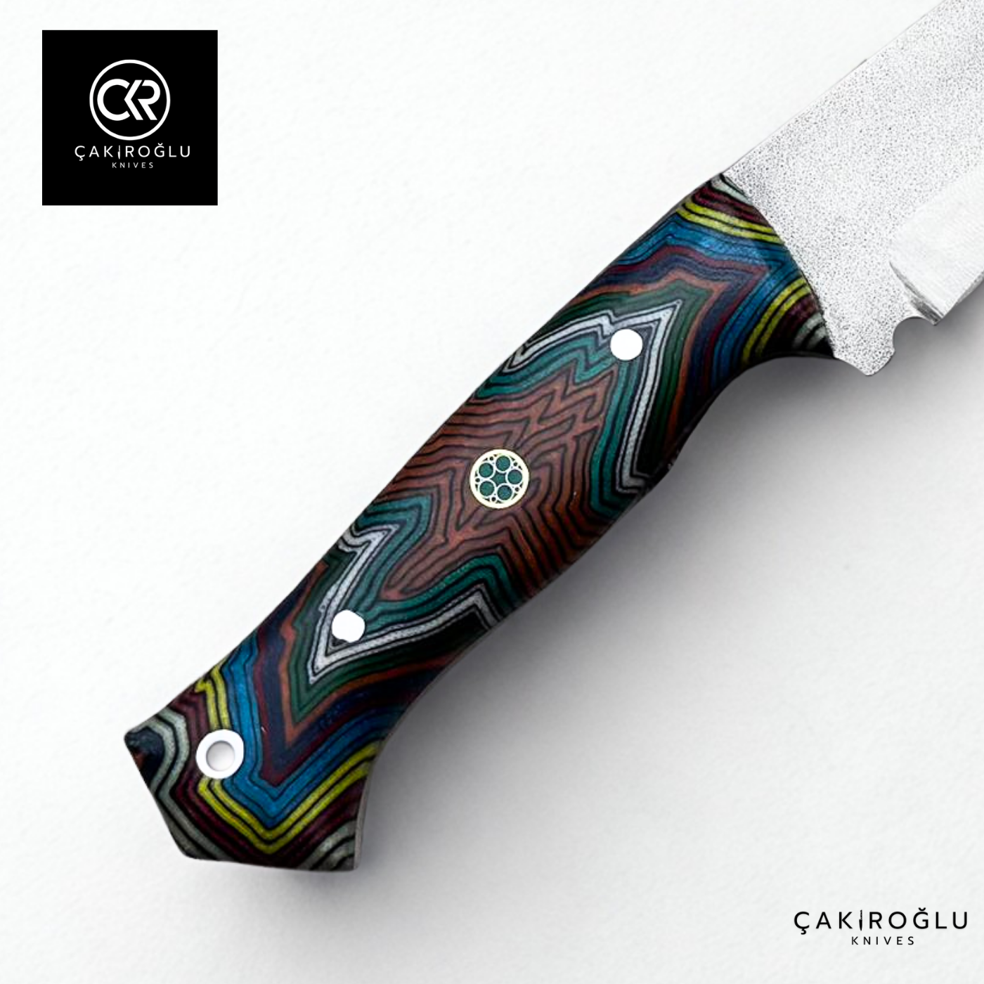 Handcrafted Custom-made Böhler N690 Steel & G-carta Handle Hunting Knife