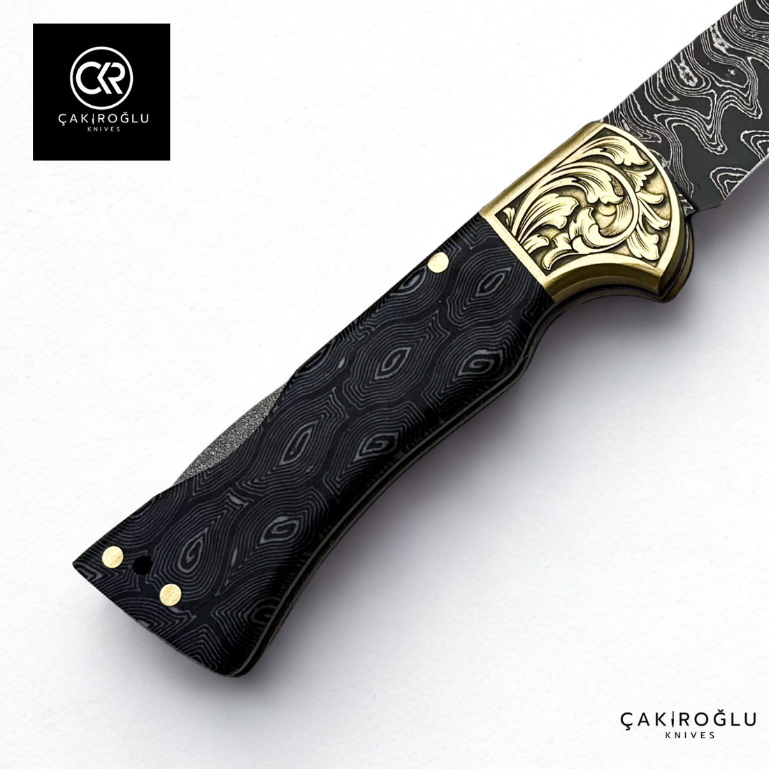 Corvus Series - Custom Handcrafted Folding Knife - Limited Edition
