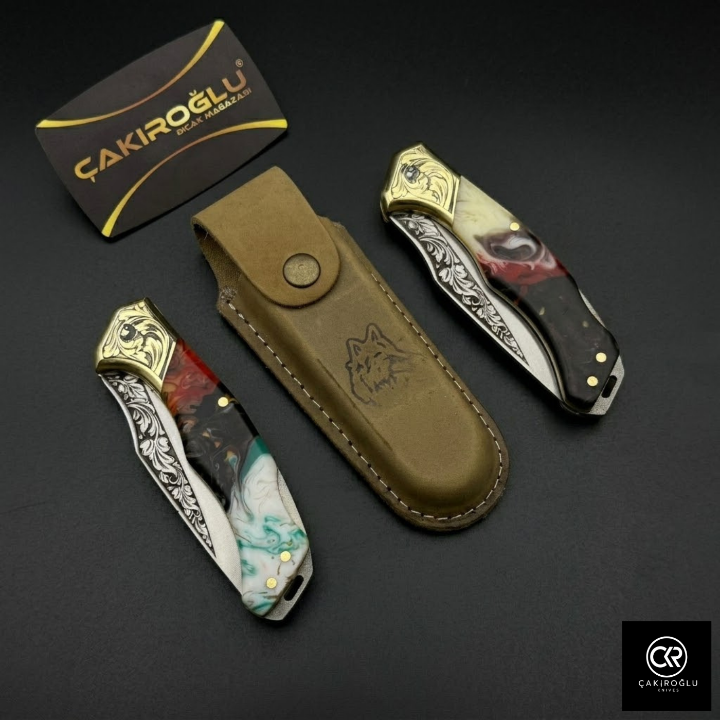 Handmade Folding Knife - Engraved Böhler N690 Steel