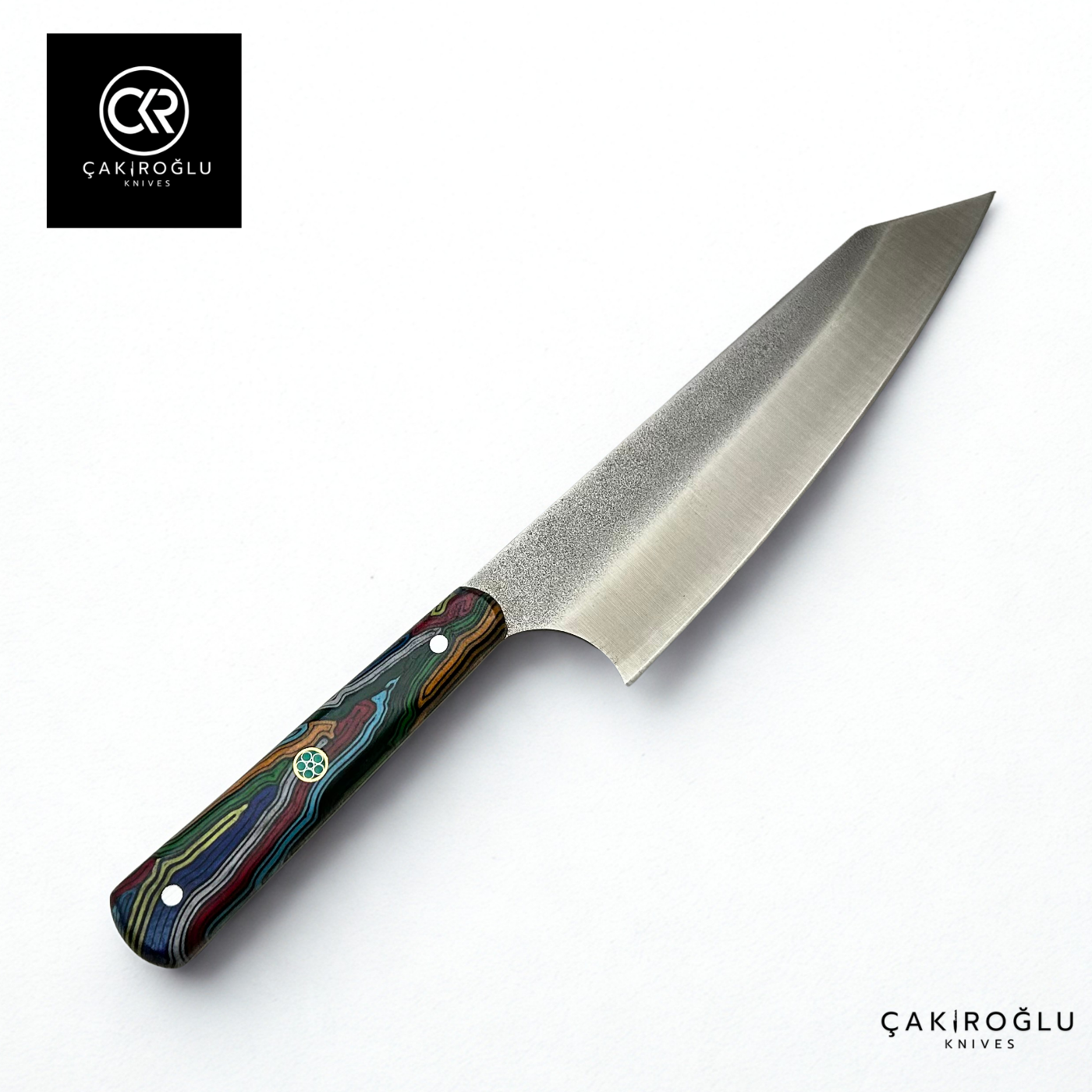 Kiritsuke Model Handcrafted Chef Knife - Böhler N690 Steel & G-carta Handle