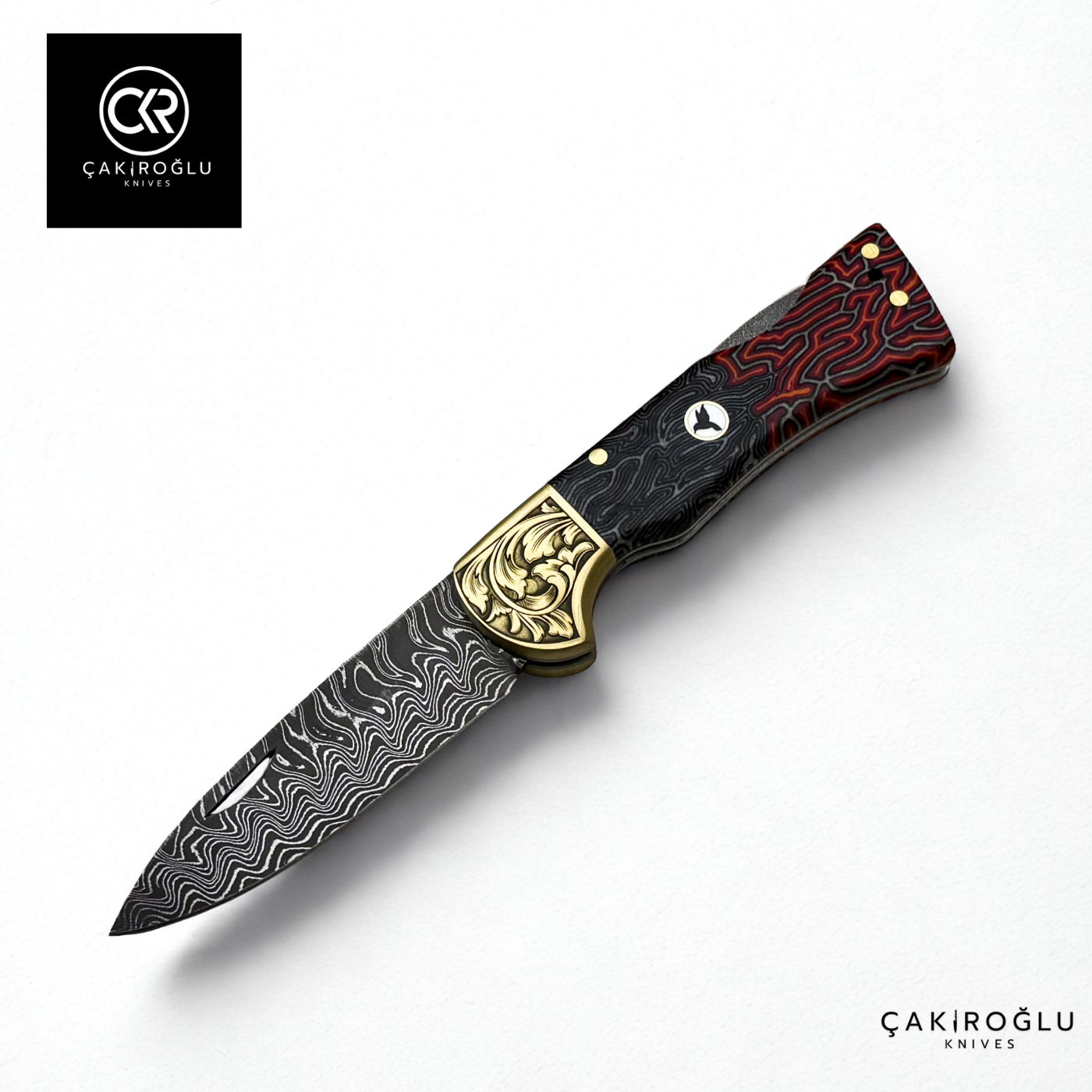 Corvus Series - Custom Handcrafted Folding Knife - Limited Edition