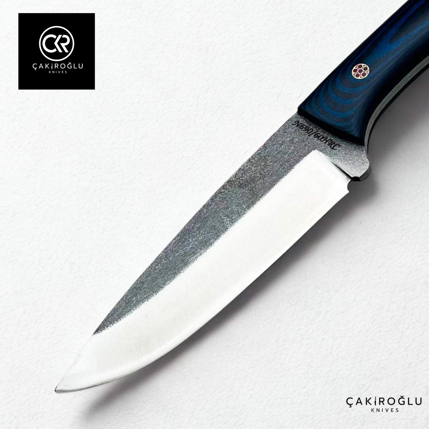 Handcrafted Custom-made Böhler N690 Steel & G10 Handle Hunting Knife