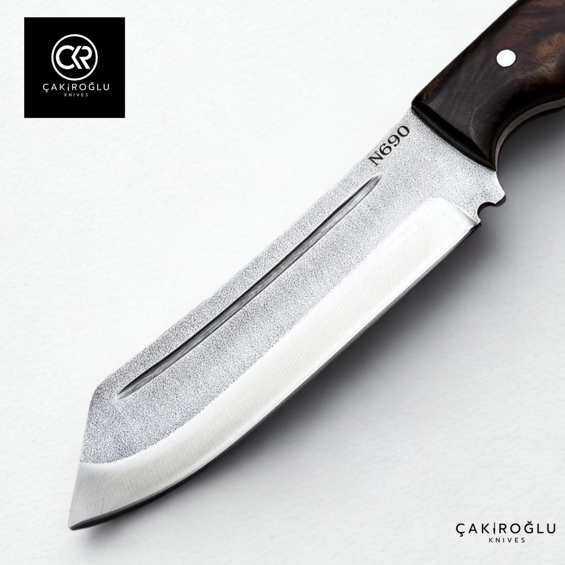 Handcrafted Custom-made Böhler N690 Steel Hunting Knife