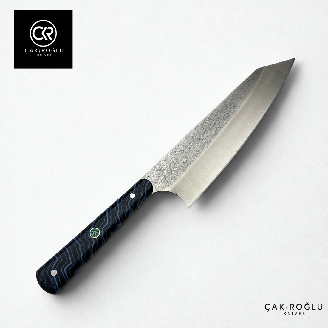 Kiritsuke Model Handcrafted Chef Knife - Böhler N690 Steel & G-carta Handle